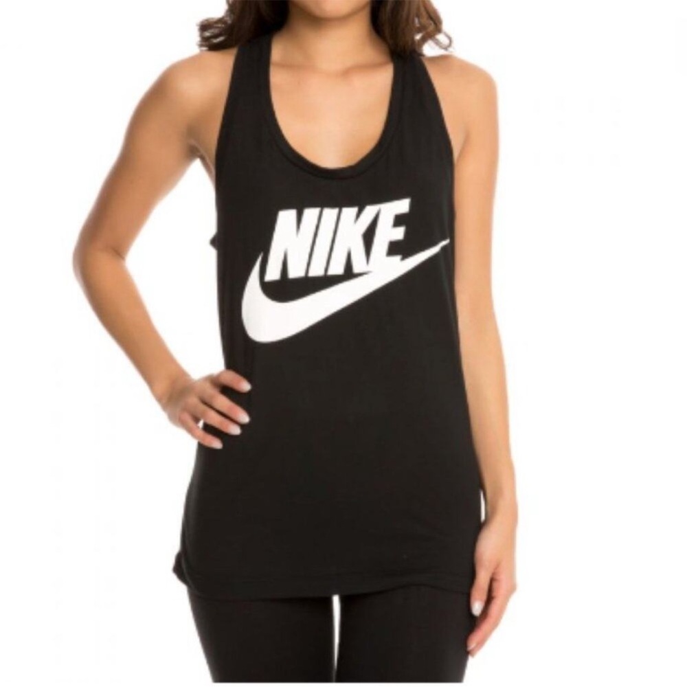 Nike Essentials tank top XS large swoosh